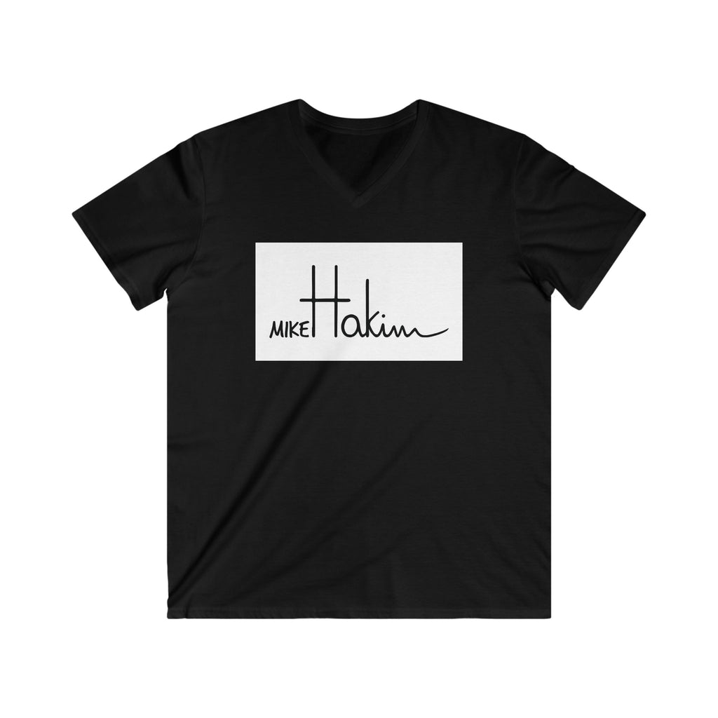 Men's Fitted V-Neck Short Sleeve Tee