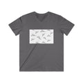 Men's Fitted V-Neck Short Sleeve Tee