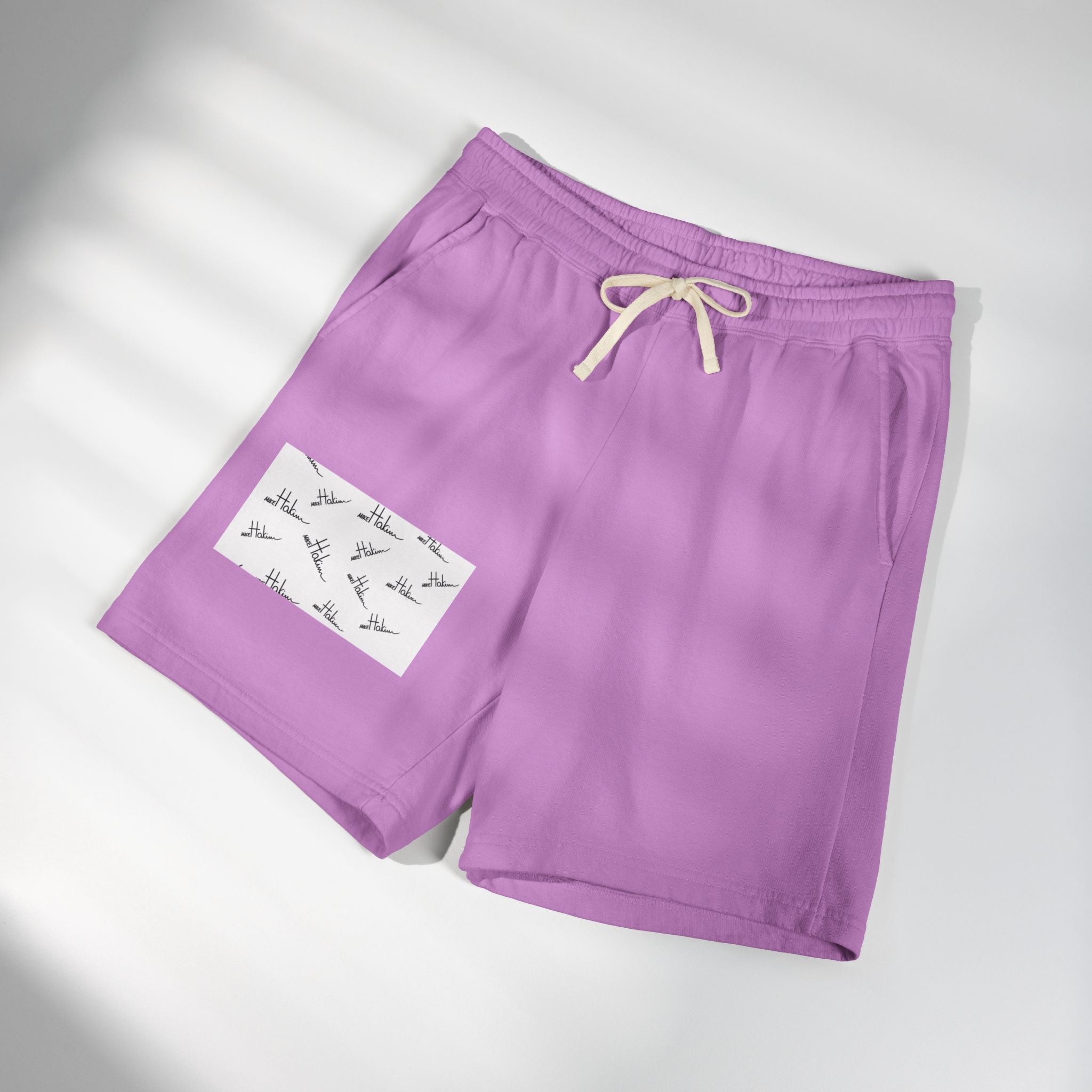 Unisex Garment-Dyed Lightweight Fleece Sweat Shorts